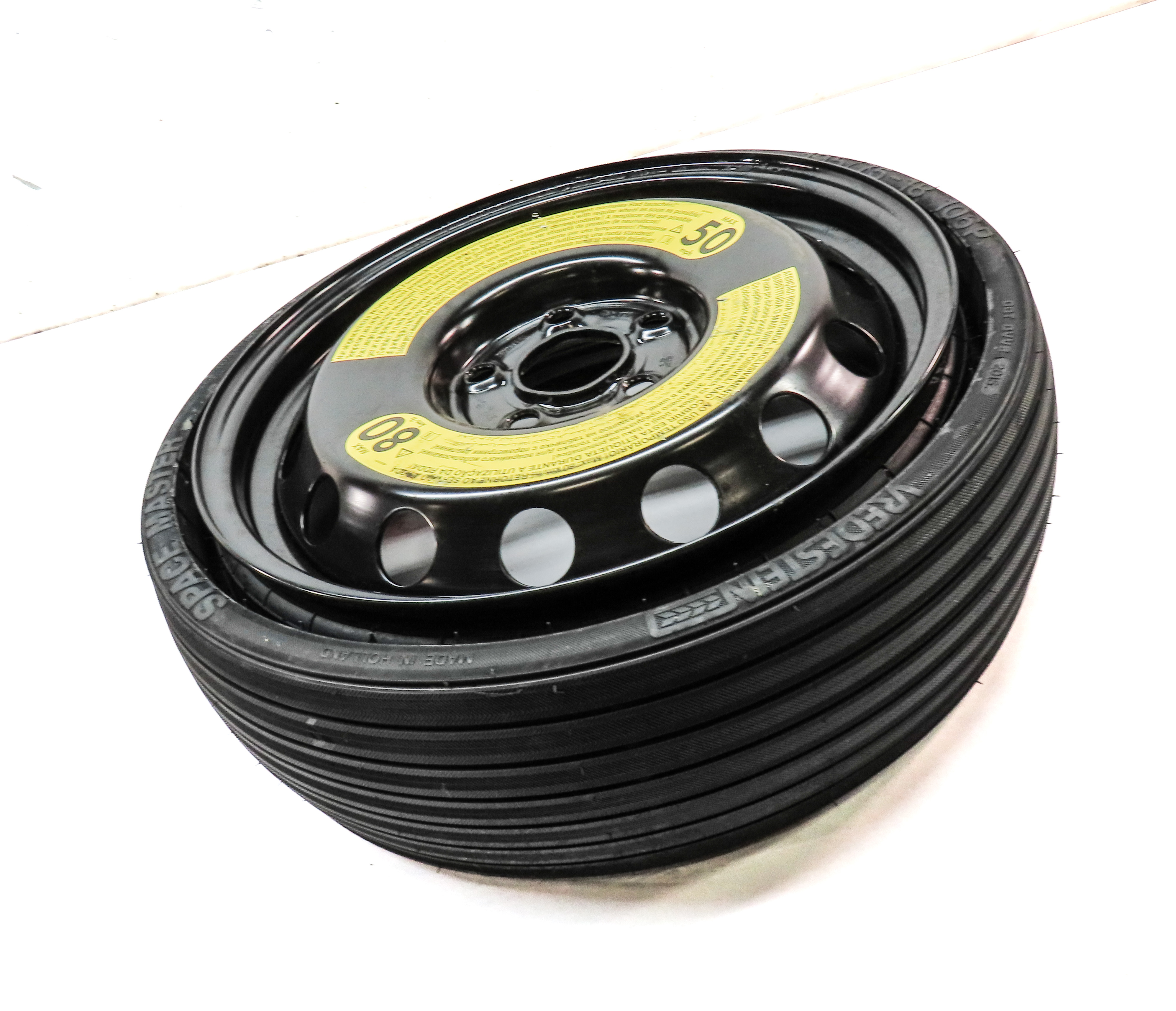 2004-2017 VW TOUAREG AUDI Q7 (4L) 18x6-1/2 COLLAPSIBLE SPARE TIRE WHEEL RIM — exact item pictured